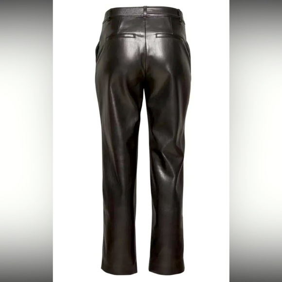 Aritzia Babaton Vegan Leather Command Pants - 10 - Picture 7 of 10